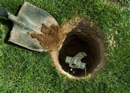 How many pets do you have buried in your backyard? Some Crazy Places, People Hide Their Money