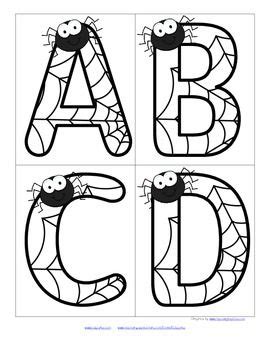 Listen to the 42 letter sounds of jolly phonics, spoken in british english. SPIDERS Alphabet Large Letters, Upper and Lower Case, 2 ...