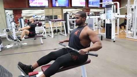 Back Seated Cable Rows Pronated Middle Grip Youtube