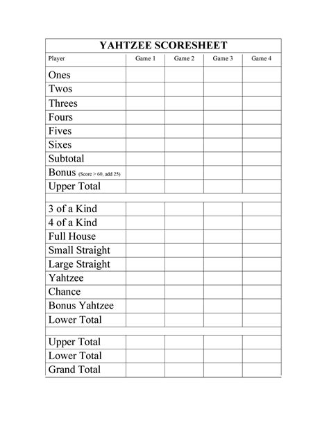 Moreover,read more free printable bowling score sheets in excel & pdf 28 Printable Yahtzee Score Sheets & Cards (101% FREE) ᐅ TemplateLab