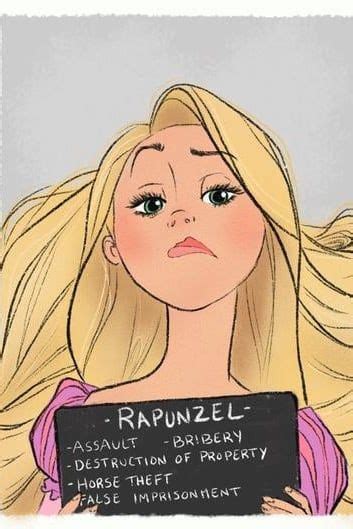 This Artist Reimagined Disney Princesses As Criminals In Mugshots And Their Crimes Are Dark