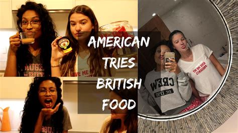 Vlog American Tries British Food Youtube