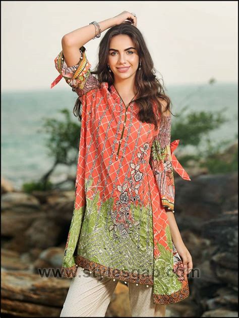 latest summer lawn kurta designs 2023 2024 stitching styles lawn kurti designs kurti designs