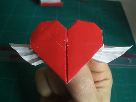 Winged Heart The Winged Heart By Francis Ow Folded From C Flickr