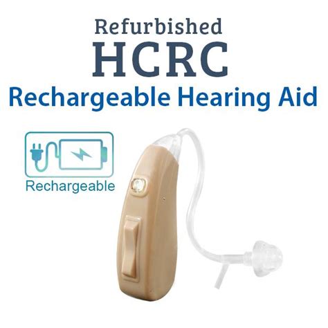 Refurbished Hearclear Hcrc Rechargeable Digital Hearing Aid Advanced