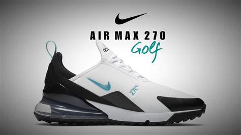 Nike Air Max 270g Golf Shoes Uk Sz 8 Mens Brand New Ebay