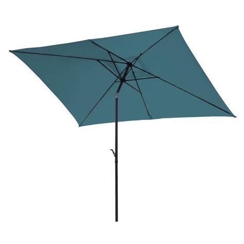 Svita Parasol 3x2m Parasol De Balcon Rectangulaire Avec Protection Solaire Bleu Clair Mat