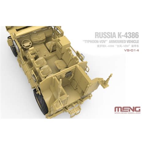 Meng Model VS Russian K Typhoon VDV Armored Vehicle
