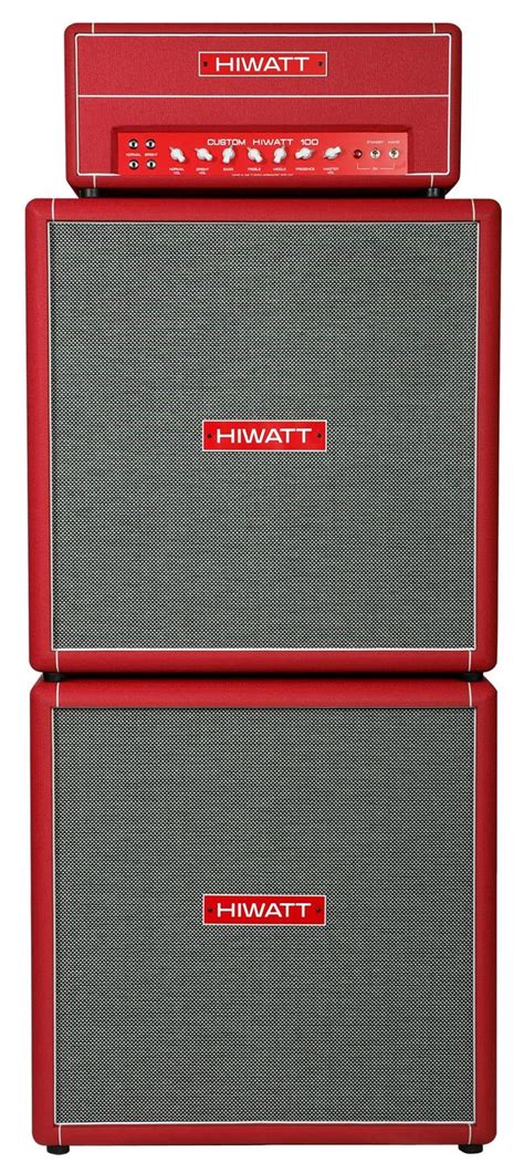 Reference materials for control of henry glass and. hiwatt - custom 100 full stack. full red. | & some nice ...