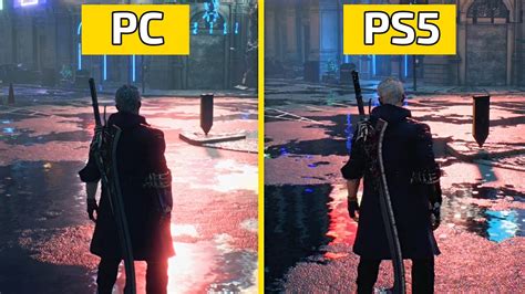 Devil May Cry 5 Special Edition Ps5 Vs Pc Graphics Comparison 4k Ps5
