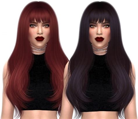 Sims 4 Hairs Kenzar Sims S Club`s Lucy Naturals Hair Recolored