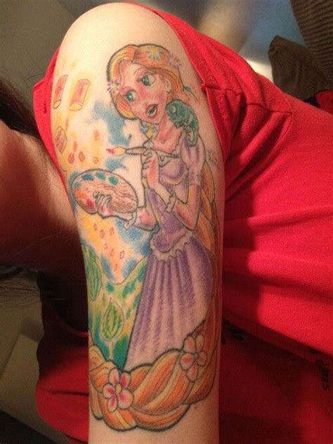 Soo Cute Disney Tangle Tattoo Disney Inspired Tattoos Disney Tattoos