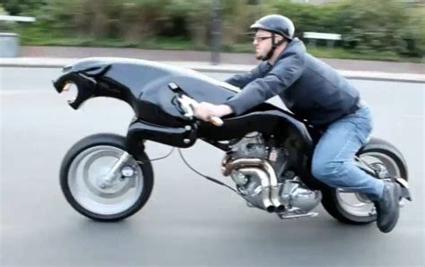 Video Jaguar Leaping Cat Motorcycle Now A Runner Motorcycle Design