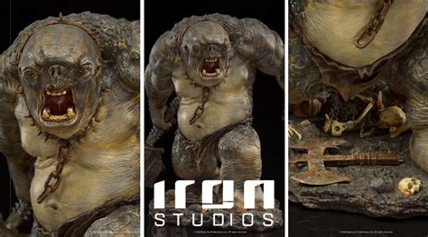 Iron Studios Cave Troll Deluxe Bds Art Scale 110 The Lord Of The