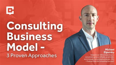 Consulting Business Model 3 Proven Approaches Youtube