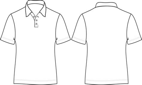 Desenho De Camisa Polo