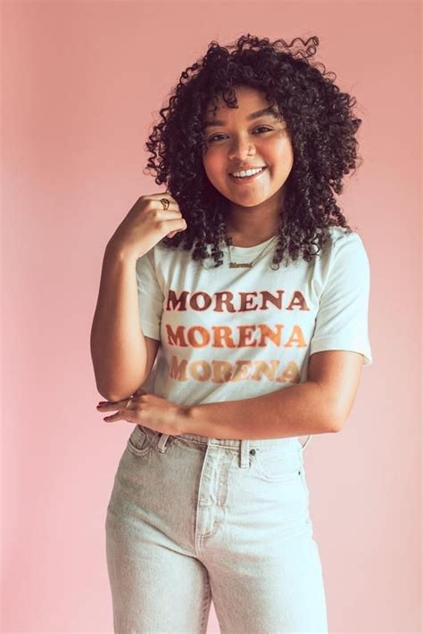 being latina means being different shades of morena we created this tee because being any tone