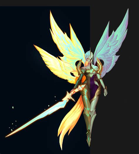 Soo I Combined The Concept Art Of Kayle And It Actually Looks