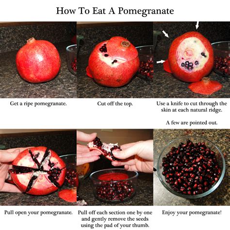 2 they are also excellent sources of fiber, vitamin c, and potassium. How to Eat a Pomegranate - The Eco-Friendly Family