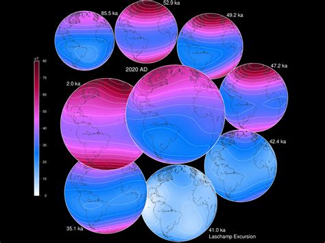 The Global Geomagnetic Field Of The Past Hundred Thousand Years Eos