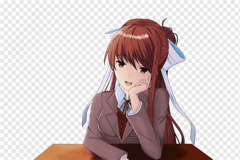 Monika From Doki Doki Literature Club Doki Doki Literature Club Just