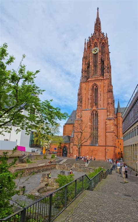 Frankfurt Cathedral In Frankfurt In Germany Editorial Image Image Of
