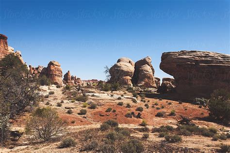A Rocky And Remote Desert Landscape By Stocksy Contributor