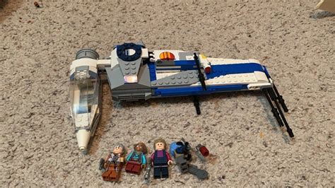 Lego Star Wars Episode 9 B Wing The Rise Of Skywalker Custom Set Review