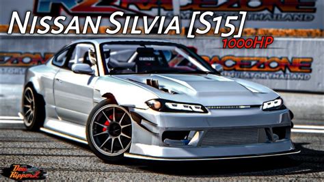 Nissan Silvia S HP DRIFT Super Back Fire Shorts Assetto