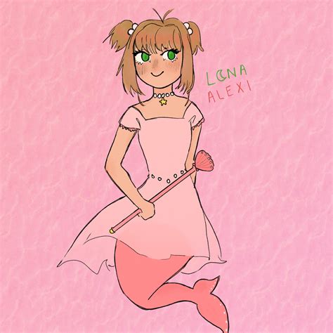 Luna Lexi On Twitter Late Bc I Was Finishing Jjk But Heres Mermaid Cardcaptor Sakura 🌸