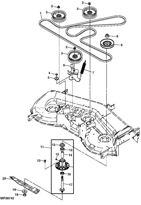 John Deere 102 Parts Diagram