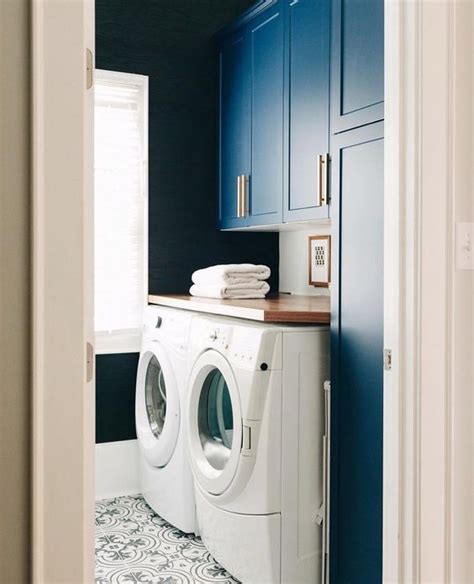 They needed good storage for all the cleaning and laundry equipment. Loving this laundry room from @jkdesigns3 showcasing the ...