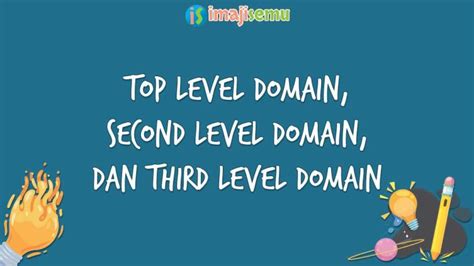 Top Level Domain Second Level Domain Dan Third Level Domain Imajisemu