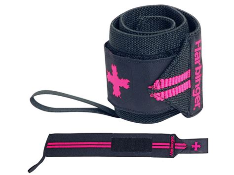 Harbinger Big Grip Pro Padded Weight Lifting Straps With No Slip Duragrip Rubber