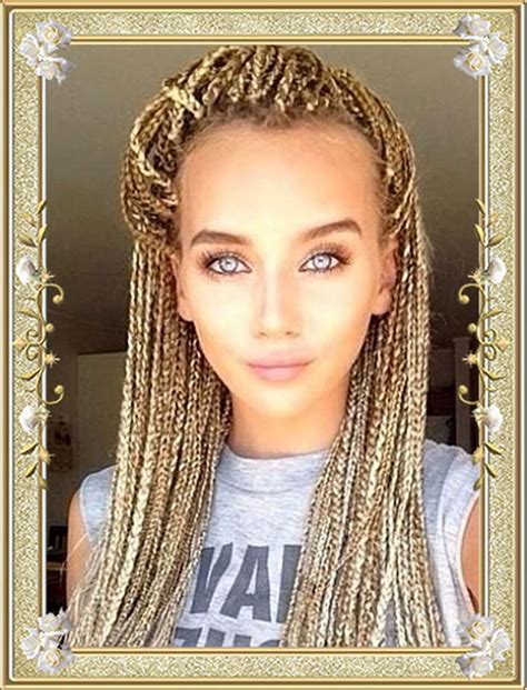 If your hair is not long enough, you can use hair extensions. 60 Delectable Box Braids Hairstyles for Black Women ...