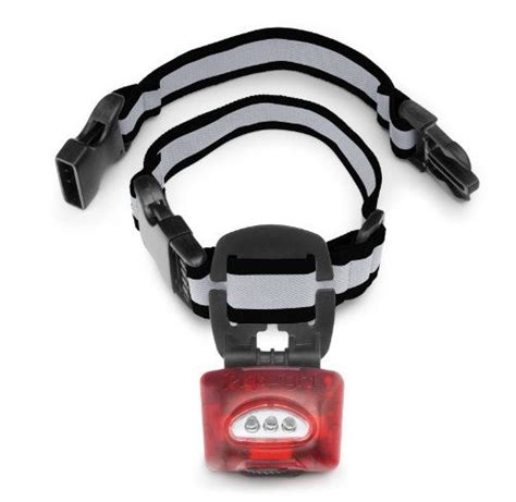 Puplight2 Twice As Bright With Reflective Dog Safety Collar Red
