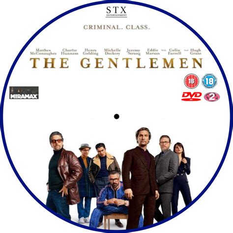 Мэттью макконахи, василий дахненко, чарли ханнэм и др. The Gentlemen (2020) R2 Custom DVD Label - DVDcover.Com