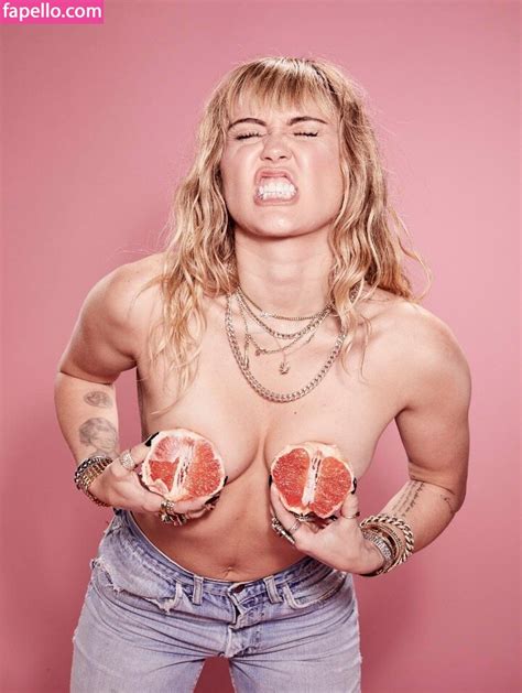 Miley Cyrus MileyCyrus Nude Leaked OnlyFans Photo Fapello