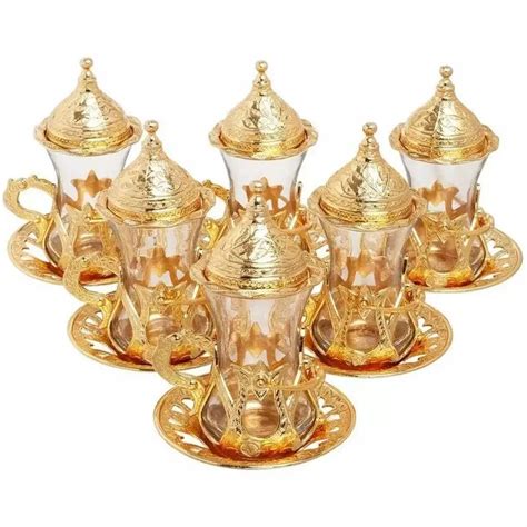 Turkish Tea Sets Arabic Cups Set Authentic Tea Sets Arabic Tea Sets Of 6 Coffee Cups Set