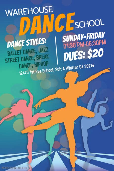 Customize 750 Dance And Ballet Poster Templates Postermywall