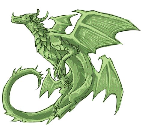 Green Dragon By Sharadhan On Deviantart