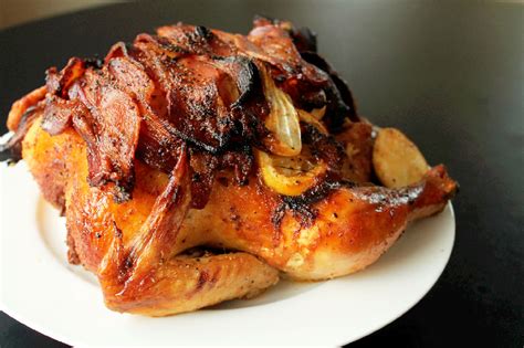 They are wonderful squeezed out of. Roasted Garlic Chicken with Bacon and Vegetable Puree ...