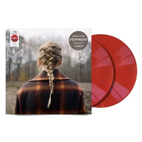 Taylor Swift Evermore Target Exclusive Red Vinyl Música Inspira