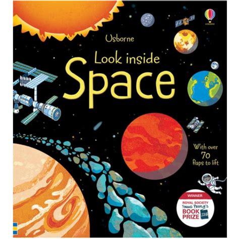 Look Inside Space Board Book By Usborne Western Australian Museum Store