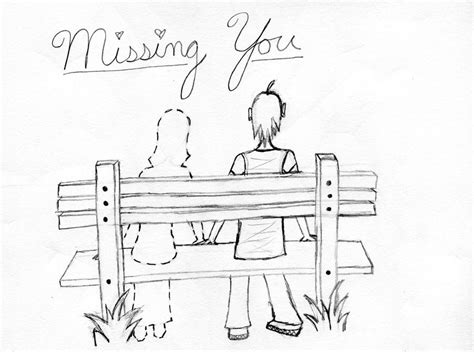 Missing You Drawing Only By Opaldreamer On Deviantart