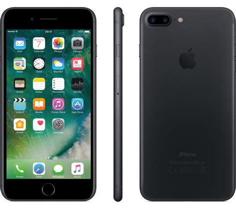 Water and dust resistant (rated ip67) camera & video. Buy APPLE iPhone 7 Plus - Black, 128 GB | Free Delivery ...