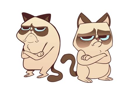 Grumpy Cats By Stevenraybrown On Deviantart Grumpy Cat Art Cat Art