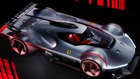 Ferrari X Gran Turismo Hyper Futuristisches Einsitzer Concept Car