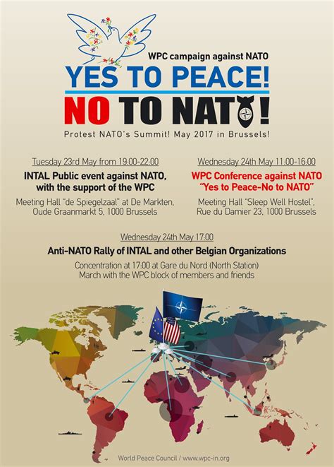 I would like to share that story with you, as well as my idea as a possible solution. In Defense of Communism: "Yes to Peace- No to NATO": World ...