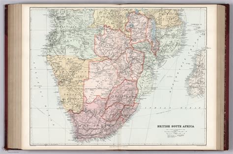 British South Africa David Rumsey Historical Map Collection